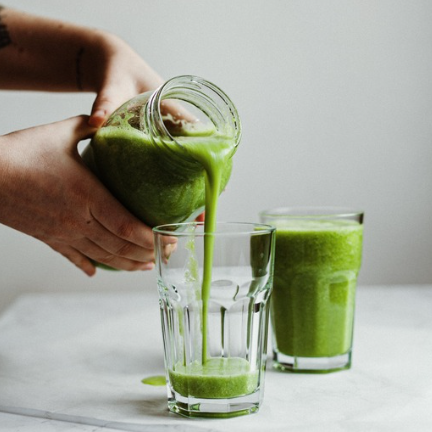 The soft green smoothie that nourishes your skin from within