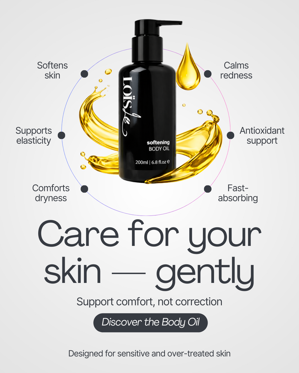 Softening Body Oil