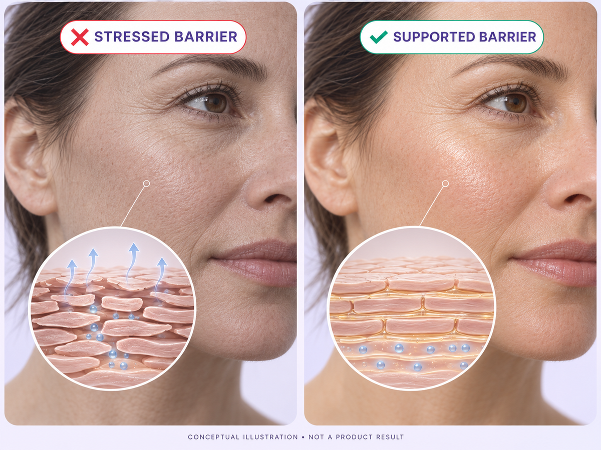 When Skin Feels Papery or Tight, Softness Is the Result You Notice